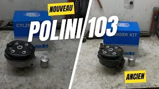 Comparatif entre le cylindre polini des années 90 et le polini 2025 PEUGEOT 103