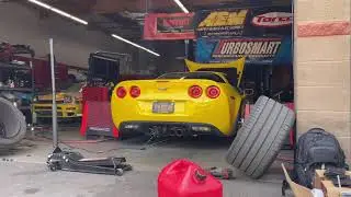 Fully Built C6 Z06 LS7 Dyno - 623whp/547wtq