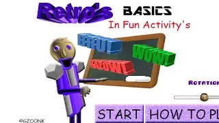 Retro's Basics in Fun activities