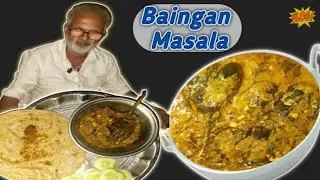 Truck Driver Uncle Ji बनाये Tasty Baingan Masala | Truck Driver Life |