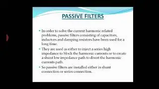 passive filter-notch filter
