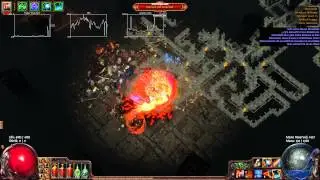Incinerate + The Three Dragons vs Merveil Necropolis POE