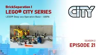 LEGO CITY SERIES l Deep Sea Operation Base - 60096