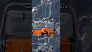 the perfect lift line shortcut 😅 #clemensmillauer #snowboard #helicopter #redbullsnow #snow