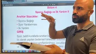 Temel Eğitim Antrenörlük 2. Kademe Spor ve Sağlık Bilimleri 4. Ünite İlk Yardım