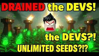 I Hacked Garden Tower Defense and Drained ALL the Seeds 😈🌱