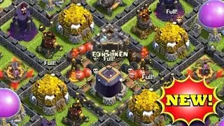BEST TH10 FARMING BASE 2016 &diams; Town Hall 10 Dark Elixir Protection/Saving + Replay