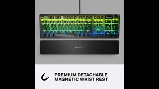 Amazon com  SteelSeries&nbsp;Apex&nbsp;5&nbsp;Hybrid Mechanical Gaming Keyboard &ndash; Per Key RGB Illumination &ndash; Aircra