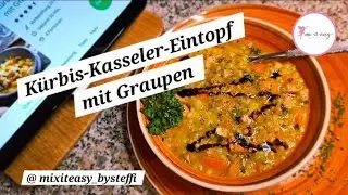 🎃 WOHLFÜHLGERICHT | EINTOPFLIEBE ❤️ KÜRBIS-KASSELER-EINTOPF im Thermomix gekocht | Cookidoo Rezept 🎃