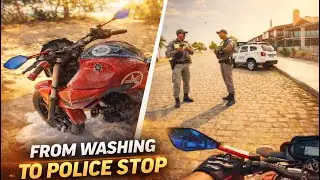 FROM WASHING TO POLICE STOP | 4K POV