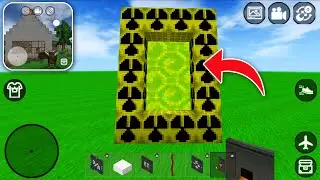 How to Make NUCLEAR PORTAL in MINI BLOCK CRAFT