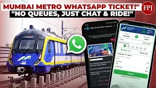 Maha Mumbai Metro Announces WhatsApp Ticketing for Easy Travel