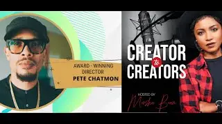#Director Pete Chatmon talks #YellowJackets & more :Creator to Creators With Meosha Bean Podcast