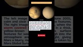 2001 Mars Global Dust Storm - Before and After Hellas Region