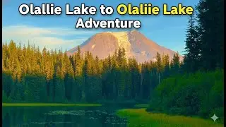 Olallie Lake to Olallie Lake Adventure! #adventure #dji #camping #lake #ktm890adventure #motovlog