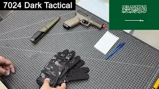 Dark Tactical Glove / قفازات 7024 Alpinebear&nbsp;[عربي]