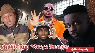 Kao Denero x Khaligraph Jones And Sarkodie Throwback Studio Rap Freestyle | NoelSpedy Reacts