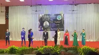Mr. & Miss Fresher 2022 | Top 4 Q & A round | Nagaland University | Lumami|