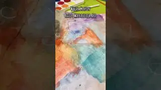 White Crayon Resist #WatercolorArt Magic #HiddenMessage for Kids ABC&rsquo;s Letters Numbers Shapes Name