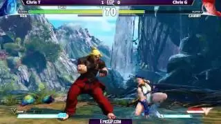 SFV &ndash; Chris T (Ken) vs Chris G (Cammy) &ndash; TT6