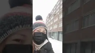 Snow in Netherlands 2021