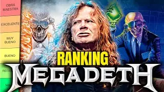 ¡RANKING de TODA LA DISCOGRAFÍA DE MEGADETH! | ¿CUÁL es SU MEJOR y SU PEOR ÁLBUM? - Tierlist 2026