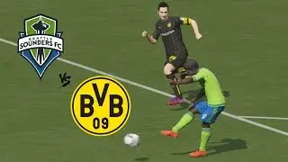 FIFA 16 Playstation 4 - Seattle Sounders x Borussia Dortmund [PT-BR]