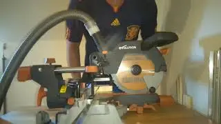 Watch the Evolution R210 SMS Mitre Saw in Action