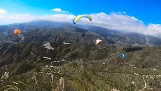 Paragliding Sierra Nevada, Granada Spain With Parapente Tropical & Termikk & Rotor Spring 2024