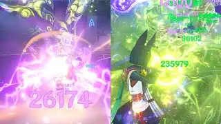 Cynonari: Cyno Lunar-charged & Tighnari Spread - UI-less Abyss