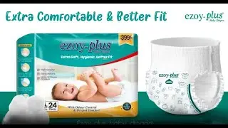 Ezoyplus baby diaper pants All Size | Extra Comfort & odour control #babydiapers