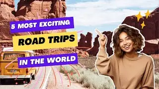 🚗Top 5 Scenic Road Trips For Your Bucket List.🌄 Vacations you don't want to miss. #roadtrip #travel