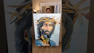 Hope the Christian's love my art ❤️&zwj;🔥&spades;️♾️ #jesus #fyp #jesusart #art