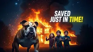 This Dog Saved Three Children Before the Fire Spread