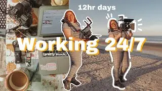 few FALL WORK DAYS in my life | WORKING 3 JOBS, dance teacher, filmmaker, photographer, influencer