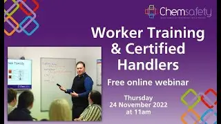 Worker Training & Certified Handlers Webinar