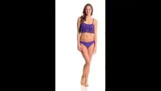 Kenneth Cole Reaction Island Fever Crop Top | SwimOutlet.com