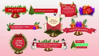 Christmas Lower Third: After Effects template