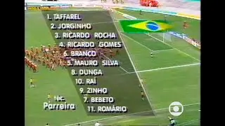 Eliminat&oacute;rias da Copa 94 - Brasil 2x0 Uruguai - TVRip Globo em 19/09/93 - Narra&ccedil;&atilde;o: Galv&atilde;o Bueno