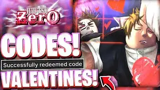 ❤️*VALENTINES* ROBLOX JUJUTSU ZERO CODES! BRAND NEW VALENTINES EVENT UPDATE CODES FOR JUJUTSU ZERO