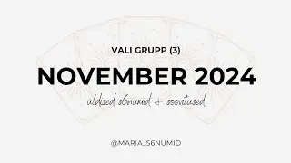 NOVEMBER 2024 - mis on tulemas!? 🔮 #tarot