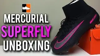 Pitch Dark Superfly V Unboxing | Nike Black Mercurial Football Boots