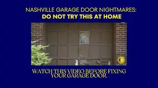 Nashville&rsquo;s Garage Door Nightmares: 3 Common Emergencies You Should Never Try To Fix