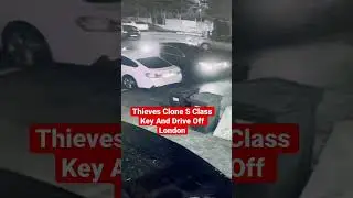 4am SClass Clone Theft #theft #youtubeshorts #thefts #cartheft #clone #viral #sclass #stealing
