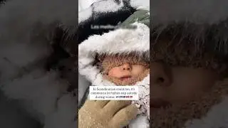 Why Babies Nap Outside in the Nordics 🇸🇪❄️ #sweden #finland #denmark