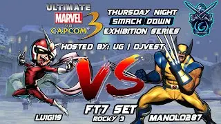 Серия показательных матчей UMVC3 Thursday Night Smackdown - Luigi19 против Manolo287, матч FT7, п...