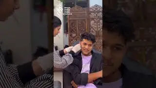 Friendship tested by the needle | Ear piercing Together