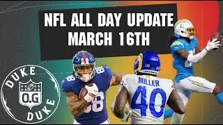 NFL All Day Daily  Update [March 16th, 2022] (NFL ALL DAY)