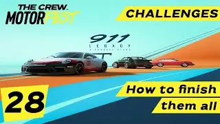 The Crew: Motorfest - 911 Legacy: A Porsche Story - CHALENGES- How to complete all of the challenges