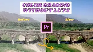 How to Color Grade in Premiere Pro without LUT | URDU/HINDI Tutorial